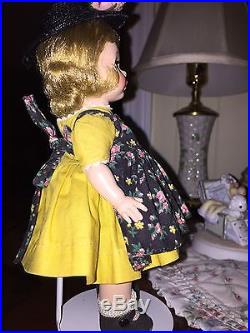 Lovely, Vintage, Strung 1953 Madame Alexander 8 Alexanderkin In School Outfit