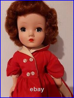 MADAME ALEXANDER 15 BINNIE WINNIE WALKER DOLL -RED HAIR With BOX + OUTFIT + SHOES