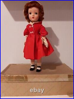 MADAME ALEXANDER 15 BINNIE WINNIE WALKER DOLL -RED HAIR With BOX + OUTFIT + SHOES