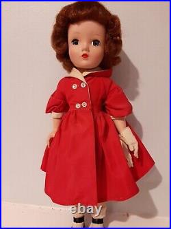 MADAME ALEXANDER 15 BINNIE WINNIE WALKER DOLL -RED HAIR With BOX + OUTFIT + SHOES
