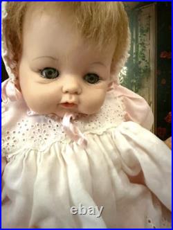 MADAME ALEXANDER Baby McGuffey 1961 15 Vintage Antique Baby Doll VERY NICE