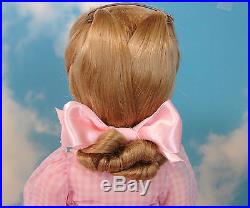 Madame Alexander Cissy Doll In Tagged Pink Checked Shirt Dress Nice
