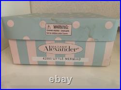 MADAME ALEXANDER (DISNEY) LITTLE MERMAID 8 DOLL With SEASHELL #42550