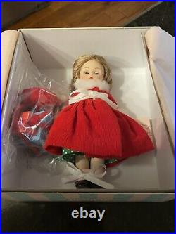 MADAME ALEXANDER DOLL THE CHRISTMAS VISIT Adorable New in Open Box With COA