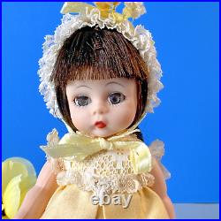 MADAME ALEXANDER Easter doll 1968 Bend knee RARE-ONLY 300 MADE Yellow dress