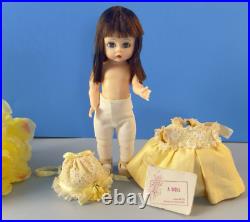 MADAME ALEXANDER Easter doll 1968 Bend knee RARE-ONLY 300 MADE Yellow dress