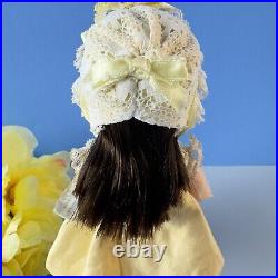 MADAME ALEXANDER Easter doll 1968 Bend knee RARE-ONLY 300 MADE Yellow dress