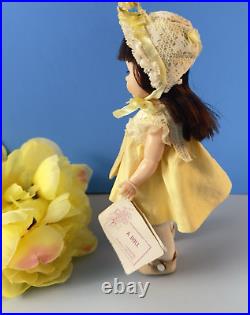 MADAME ALEXANDER Easter doll 1968 Bend knee RARE-ONLY 300 MADE Yellow dress