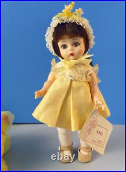 MADAME ALEXANDER Easter doll 1968 Bend knee RARE-ONLY 300 MADE Yellow dress