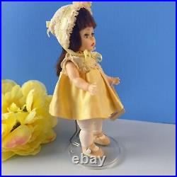 MADAME ALEXANDER Easter doll 1968 Bend knee RARE-ONLY 300 MADE Yellow dress