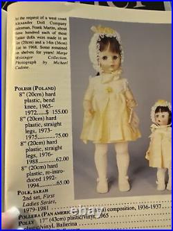MADAME ALEXANDER Easter doll 1968 Bend knee RARE-ONLY 300 MADE Yellow dress