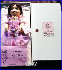 MADAME ALEXANDER Limited DEGAS BALLERINA WENDY ANN FELT DOLL 13 Doll
