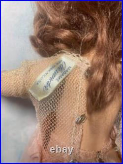 MADAME ALEXANDER PETITE WENDY ANN BRIDE IN PINK ENSEMBLE 1950, Very RARE