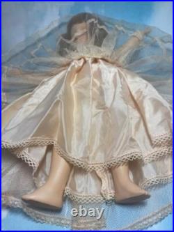 MADAME ALEXANDER PETITE WENDY ANN BRIDE IN PINK ENSEMBLE 1950, Very RARE