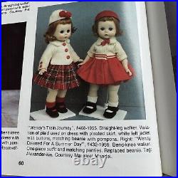 MADAME ALEXANDER VINTAGE 69 YEAR OLD DOLL 1955 SLW Red plaid skirt Train Journey