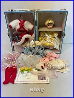 MADAME ALEXANDER WINTER FUN TRUNK SET with MANY EXTRAS