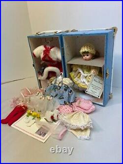 MADAME ALEXANDER WINTER FUN TRUNK SET with MANY EXTRAS