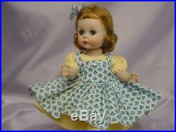 MADAME ALEXANDER-kins SLW Blonde 1955 DOLL Tagged Outfit