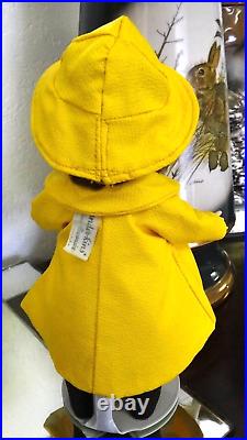 MA 1953 Madame Alexander Wendy Kin BKW DOLL in Yellow Rainy Day Outfit 2498