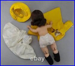 MA 1953 Madame Alexander Wendy Kin BKW DOLL in Yellow Rainy Day Outfit 2498