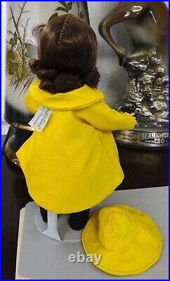 MA 1953 Madame Alexander Wendy Kin BKW DOLL in Yellow Rainy Day Outfit 2498