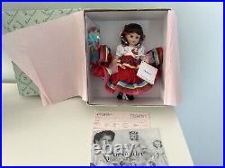 MEXICO Madame Alexander 8 International Doll With Box and Tag Very Rare, Retired
