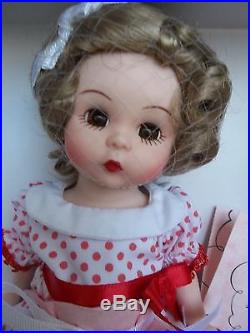 MIB Madame Alexander Baby, Take A Bow 40960 LE 196/500 (Shirley Temple)