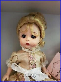 MIB, NRFB, madame alexander 8 inch dolls, 36460 antique chaos the bear and wendy