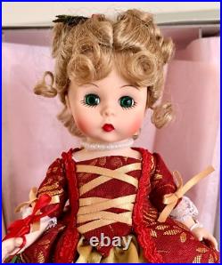 MINT Colonial Christmas Madame Alexander 8 Doll, 2010 Holiday Series #60755