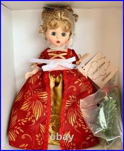 MINT Colonial Christmas Madame Alexander 8 Doll, 2010 Holiday Series #60755