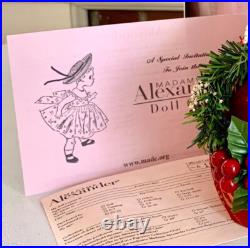 MINT Colonial Christmas Madame Alexander 8 Doll, 2010 Holiday Series #60755