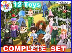 MIP SET 12 McDonald's 2008 MADAME ALEXANDER Doll WIZARD OF OZ Toy Dolls COMPLETE