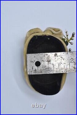 Madam Alexander Doll Black Hat Cap with Flowers and Bow Unmarked