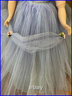 Madam Alexander Elise Waltz Formal Ball Gown Cornflower Tulle, VHTF Wow! Cissy