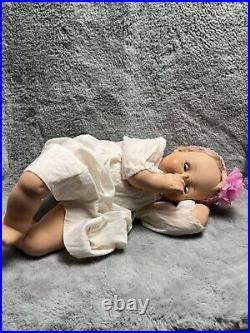 Madame Alex Kitten 21inc Baby Doll Sleepy Eyes Rooted Hair Cloth Floppy Body