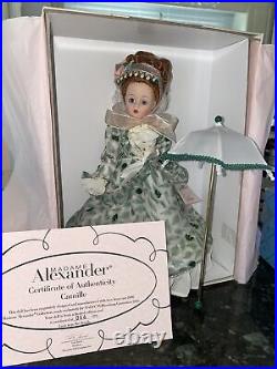 Madame Alexander 10 Camille Doll MADCC Williamsburg Convention 2006 Umbrella