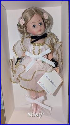 Madame Alexander 10 Doll Karen Ballerina #25551 2000 NIB Coa Box, Tag