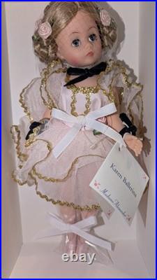 Madame Alexander 10 Doll Karen Ballerina #25551 2000 NIB Coa Box, Tag