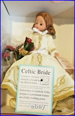 Madame Alexander 10 Irish Celtic Bride 28595 International Ireland RARE in box