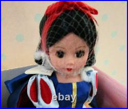 Madame Alexander 10 Snow White & Seven Dwarves Doll Set #35520 Rare Nib