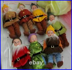 Madame Alexander 10 Snow White & Seven Dwarves Doll Set #35520 Rare Nib