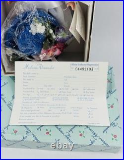 Madame Alexander 12530 Renoir's On the Terrace 8 Wendy Doll Blue Dress COA MIB