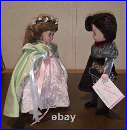 Madame Alexander 12 Hamlet #1312 and Ophelia #1313 1992 Romance Collection
