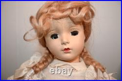 Madame Alexander 14 Hard Plastic Margaret Face McGuffey Anna