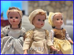 Madame Alexander 15 Hard Plastic Complete Set of Cinderella