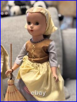 Madame Alexander 15 Hard Plastic Complete Set of Cinderella