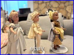 Madame Alexander 15 Hard Plastic Complete Set of Cinderella