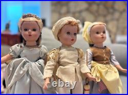 Madame Alexander 15 Hard Plastic Complete Set of Cinderella