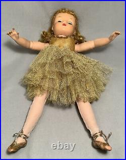 Madame Alexander 16 Vintage Elise Doll Golden Ballerina