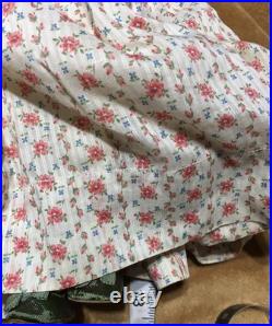 Madame Alexander 18 Vintage Composition Gwtw Scarlett Doll Blue Floral Print